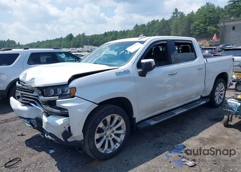 2020 Chevrolet Silverado 1500 4Wd Short Bed High Country из США, поврежденный, VIN 3GCUYHED5LG110661